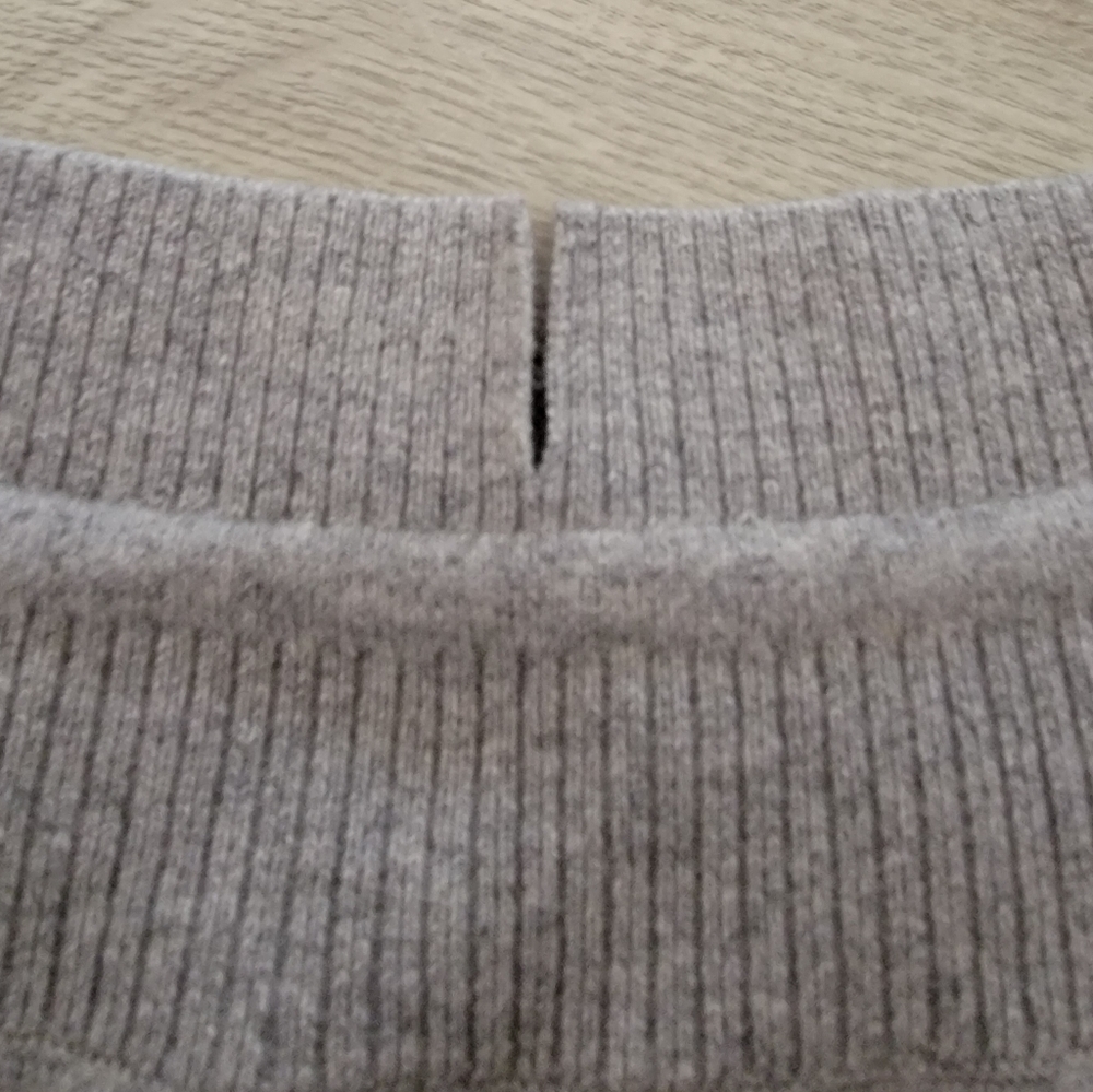 Le ORE Palermo Cashmere Wide Leg Pant Grey sz Small - Picture 6 of 7